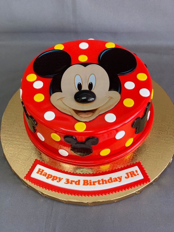 Mickey Mouse Cake