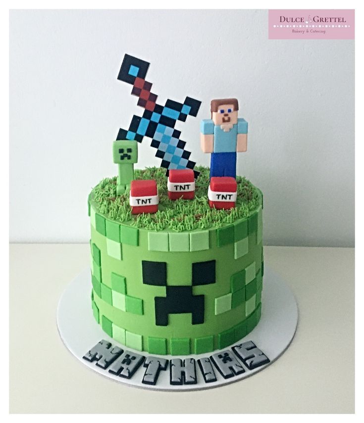 Minecraft Cake